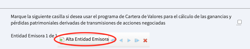 Alta Entidad Emisora